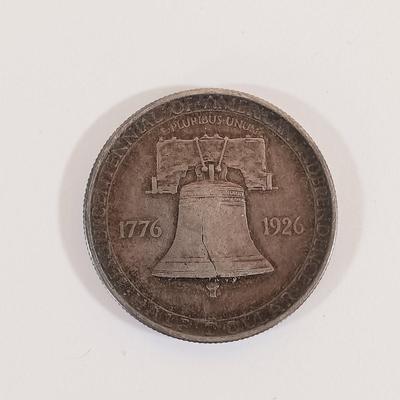 LOT 336: American Sesquicentennial 1926 Half Dollars, 1893 Columbian Exposition Half Dollar & 1833 Hard Times Political Token