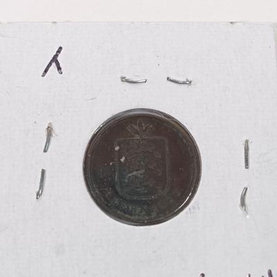 LOT 338: Set of (9) Antique Foreign Coins