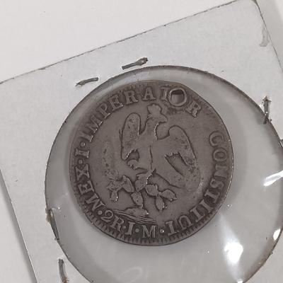 LOT 338: Set of (9) Antique Foreign Coins