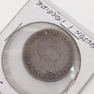LOT 338: Set of (9) Antique Foreign Coins