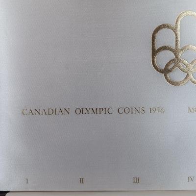 LOT 339: Canadian Olympic Coins 1976 Set