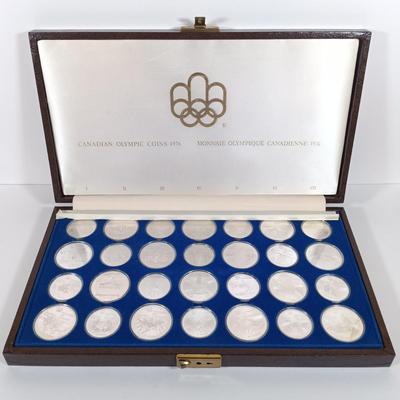 LOT 339: Canadian Olympic Coins 1976 Set