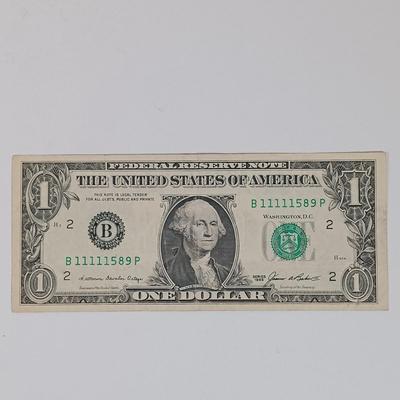 LOT 340: 1862 Richmond, Virginia Confederate Note with $2 Bill silver certificate + more L@@K at repeating serial numbers !