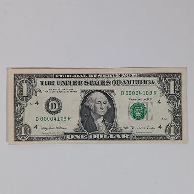 LOT 340: 1862 Richmond, Virginia Confederate Note with $2 Bill silver certificate + more L@@K at repeating serial numbers !