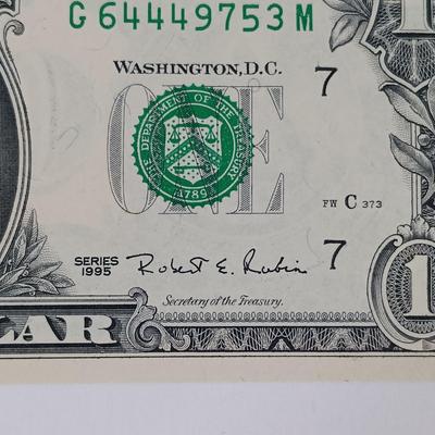 LOT 340: 1862 Richmond, Virginia Confederate Note with $2 Bill silver certificate + more L@@K at repeating serial numbers !