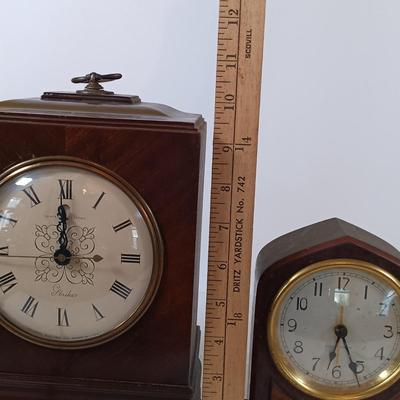 LOT 341: Vintage General Electric and Seth Thomas Mantle Clocks