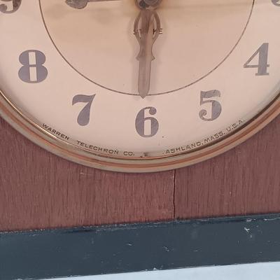 LOT 342: Set of (4) Vintage Telechron and Ingraham Clocks
