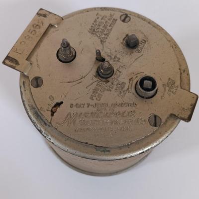 LOT 343: Wallace Electric Wall Clock & Minneapolis 77 8-Day Clock