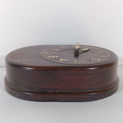 LOT 343: Wallace Electric Wall Clock & Minneapolis 77 8-Day Clock