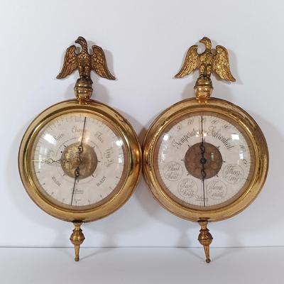 LOT 344: Wittnauer Barometer and Thermometer