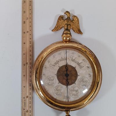 LOT 344: Wittnauer Barometer and Thermometer