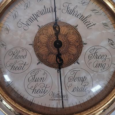 LOT 344: Wittnauer Barometer and Thermometer