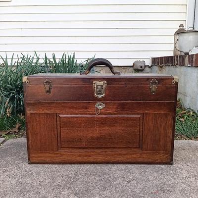 LOT 406: H. Gerstner & Sons Machinists Tool Chest