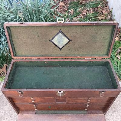 LOT 406: H. Gerstner & Sons Machinists Tool Chest