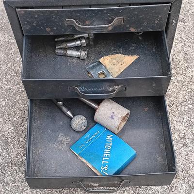 LOT 407: Basement Finds- Collection of Vintage Tools, Tool Boxes & More
