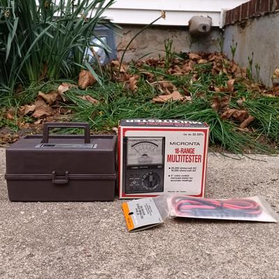 LOT 407: Basement Finds- Collection of Vintage Tools, Tool Boxes & More