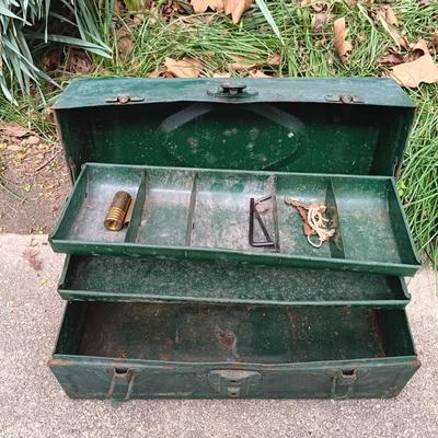 LOT 407: Basement Finds- Collection of Vintage Tools, Tool Boxes & More