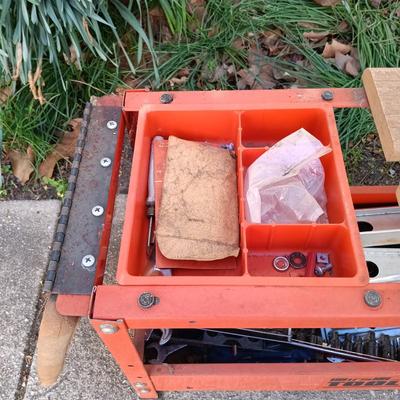 LOT 407: Basement Finds- Collection of Vintage Tools, Tool Boxes & More