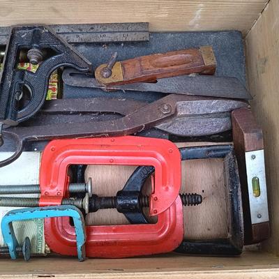 LOT 408: Collection of Untested Vintage Tools and Tool Boxes