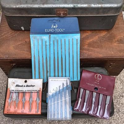 LOT 408: Collection of Untested Vintage Tools and Tool Boxes