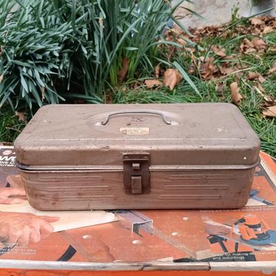 LOT 409: Basement Finds- Untested Vintage Tools and Tool Boxes