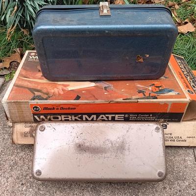 LOT 409: Basement Finds- Untested Vintage Tools and Tool Boxes