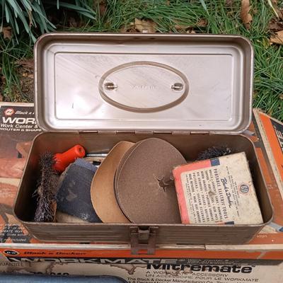 LOT 409: Basement Finds- Untested Vintage Tools and Tool Boxes