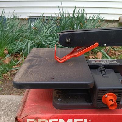 LOT 410: Vintage Dremel Moto-Shop 571-5 15" Scroll Saw Sander