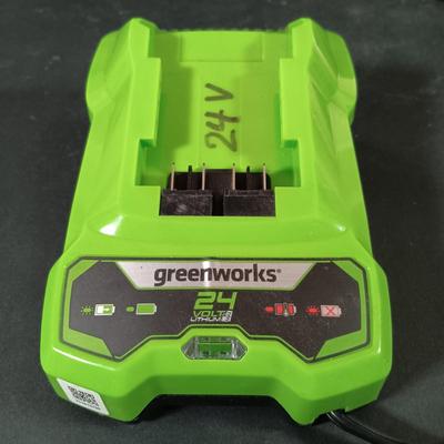 LOT 413: Greenworks 24V Reciprocating Saw with Battery and Charger