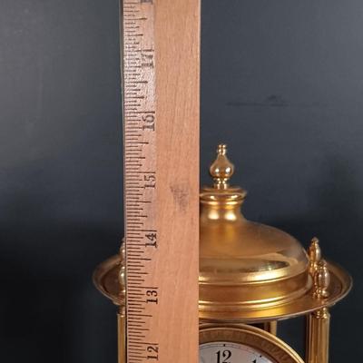 LOT 417: Set of (4) Large Vintage Anniversary Clocks - Gustav Becker, Borgfeldt & More