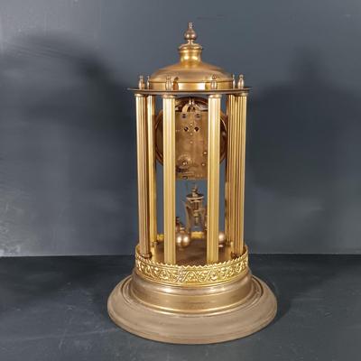 LOT 417: Set of (4) Large Vintage Anniversary Clocks - Gustav Becker, Borgfeldt & More