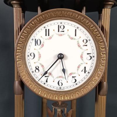LOT 417: Set of (4) Large Vintage Anniversary Clocks - Gustav Becker, Borgfeldt & More