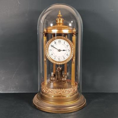 LOT 418: Set of (4) Large Vintage Anniversary Clocks - Sokol, Montag & Co., J. Muller & Co. & More
