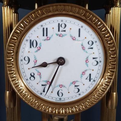 LOT 418: Set of (4) Large Vintage Anniversary Clocks - Sokol, Montag & Co., J. Muller & Co. & More