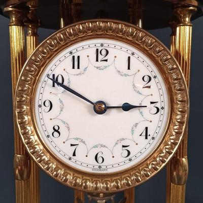 LOT 418: Set of (4) Large Vintage Anniversary Clocks - Sokol, Montag & Co., J. Muller & Co. & More
