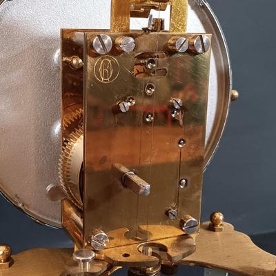 LOT 419: Kundo German Brass Anniversary Clock