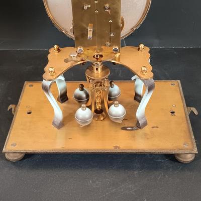 LOT 419: Kundo German Brass Anniversary Clock