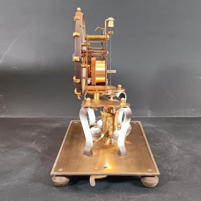 LOT 419: Kundo German Brass Anniversary Clock