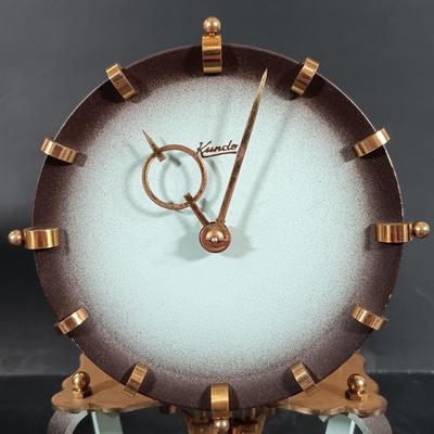 LOT 419: Kundo German Brass Anniversary Clock