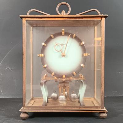 LOT 419: Kundo German Brass Anniversary Clock