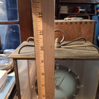 LOT 419: Kundo German Brass Anniversary Clock