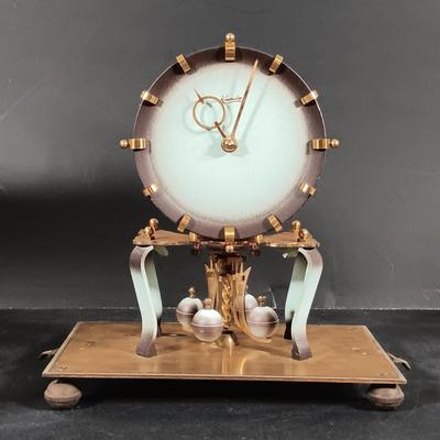 LOT 419: Kundo German Brass Anniversary Clock