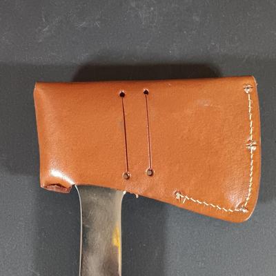 LOT 422: Western W10 Hatchet with Imperial Fixed Blade Knife