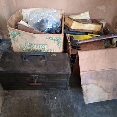 LOT 424: Basement Finds- Large Collection of Topls, Machinist Lathe Cutting Bits, Drill Bits & More