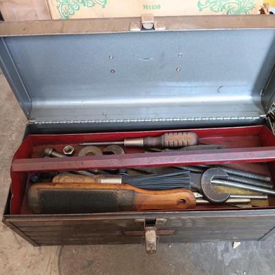 LOT 424: Basement Finds- Large Collection of Topls, Machinist Lathe Cutting Bits, Drill Bits & More