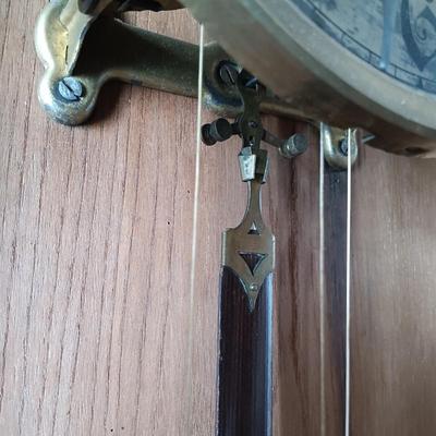 LOT 425: Vintage Gustav Becker Wall Clock