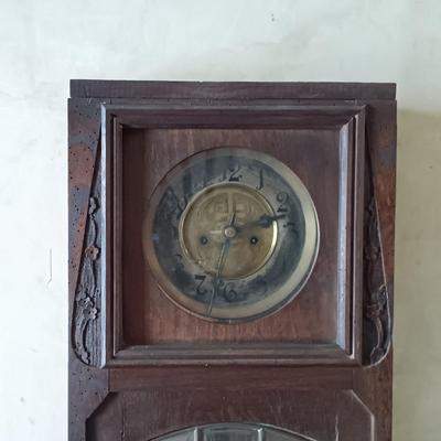 LOT 425: Vintage Gustav Becker Wall Clock