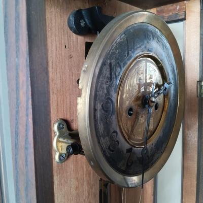 LOT 425: Vintage Gustav Becker Wall Clock