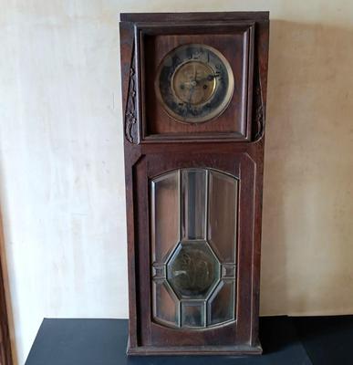 LOT 425: Vintage Gustav Becker Wall Clock