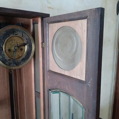 LOT 425: Vintage Gustav Becker Wall Clock